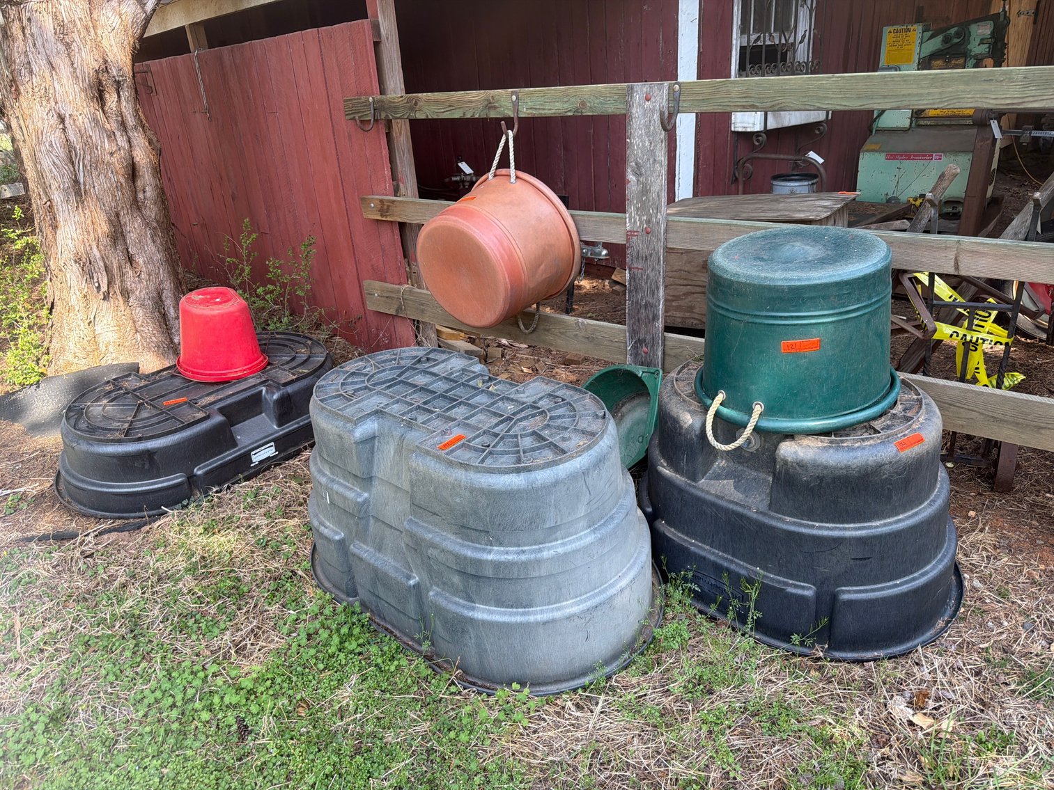 Image for Water tubs, and buckets