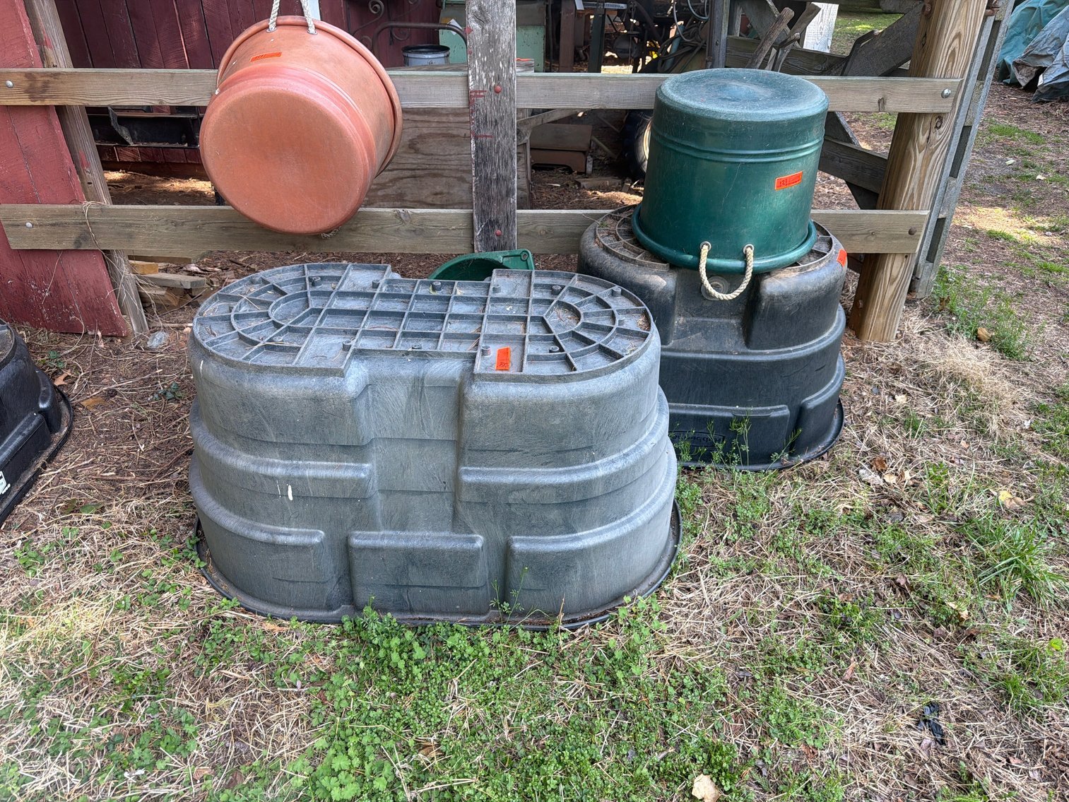 Image for Water tubs, and buckets