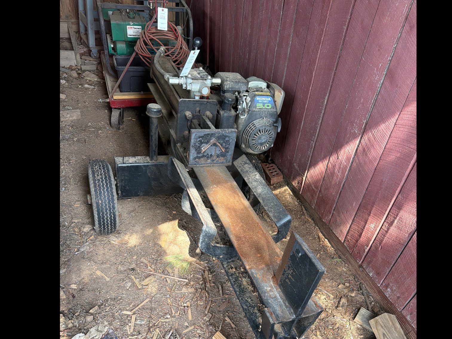 Image for Honda 5 hp log splitter