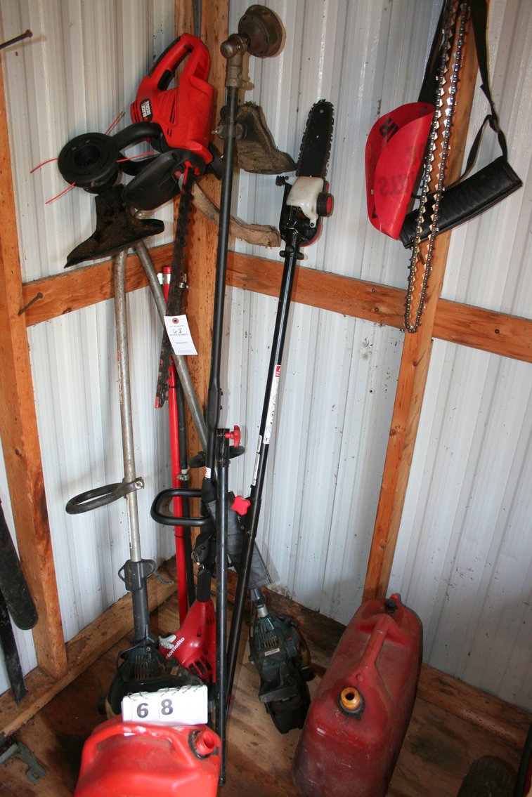 Image for Weedeaters, Hedge Trimmer, Gas Cans