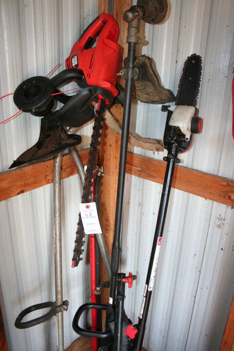 Image for Weedeaters, Hedge Trimmer, Gas Cans