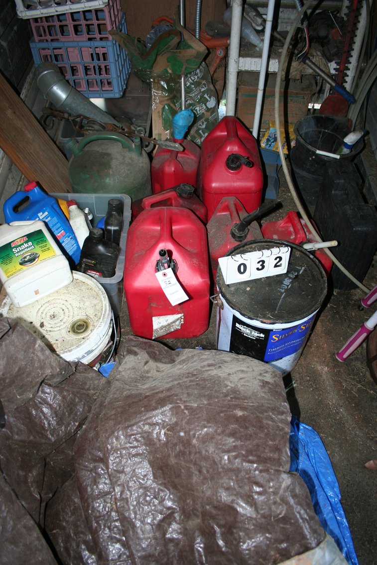 Image for Gas Cans, Tarps, Misc Treasure