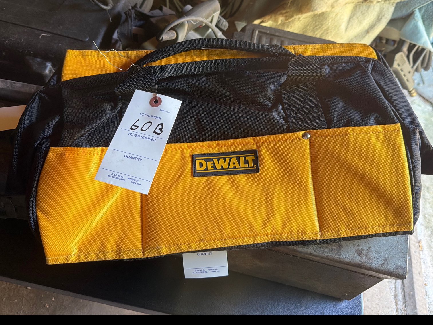 Image for DeWalt tool bag empty