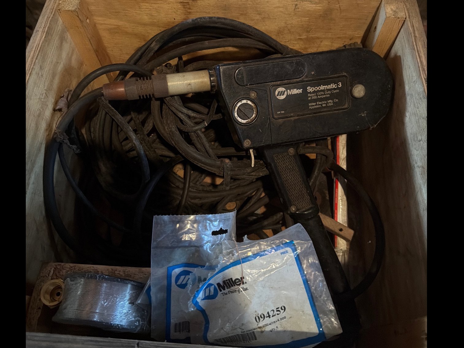 Image for Miller spoolmatic 3 welder