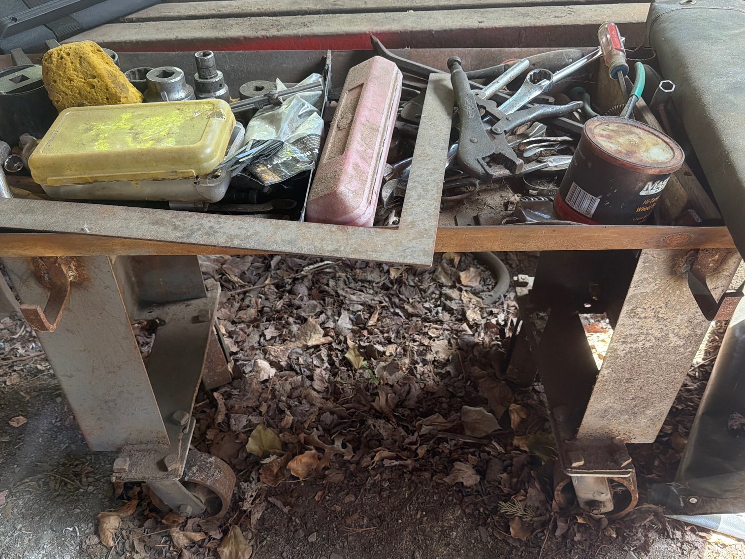 Image for Various tools and cart