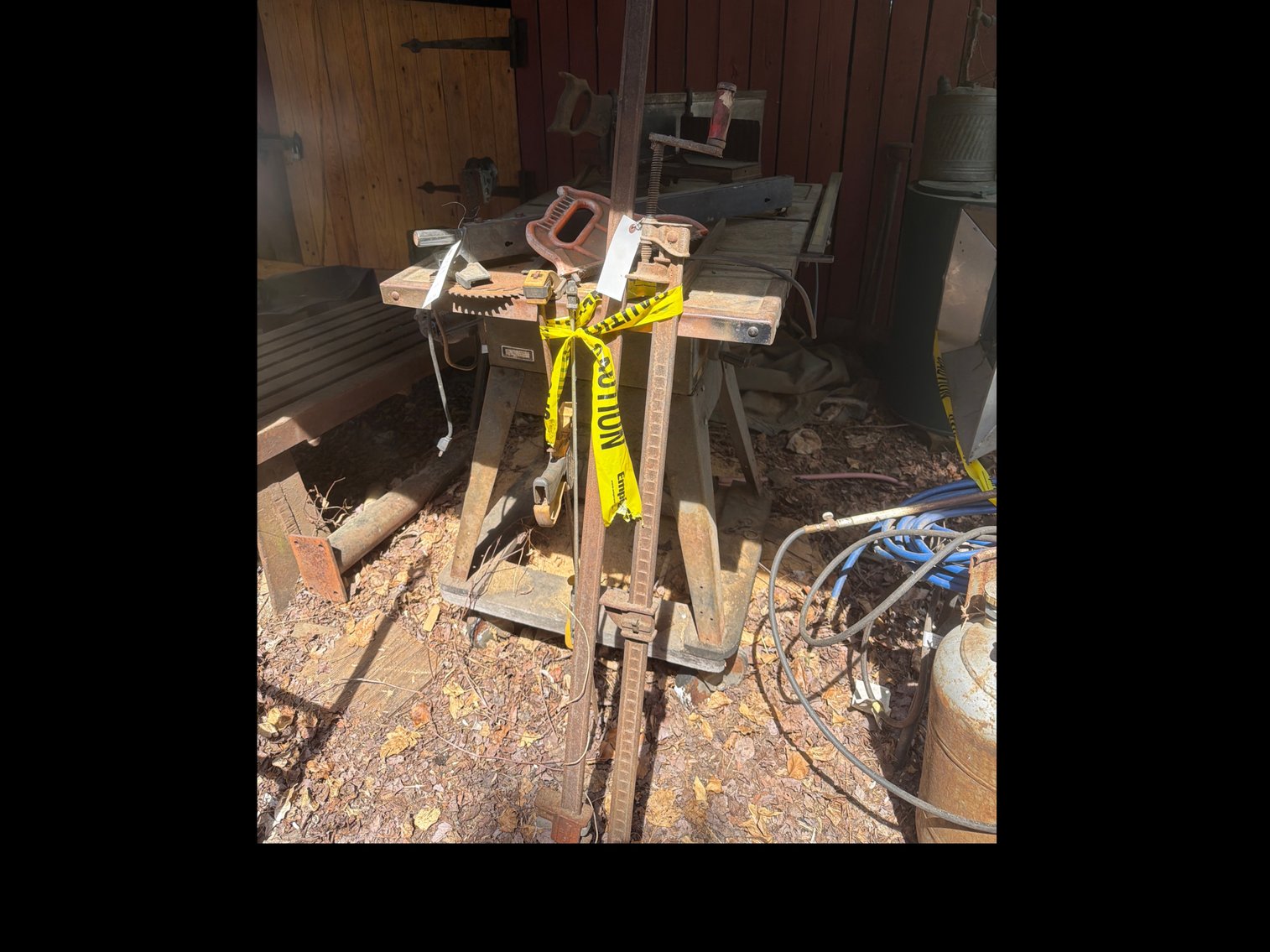 Image for Table saw and tools