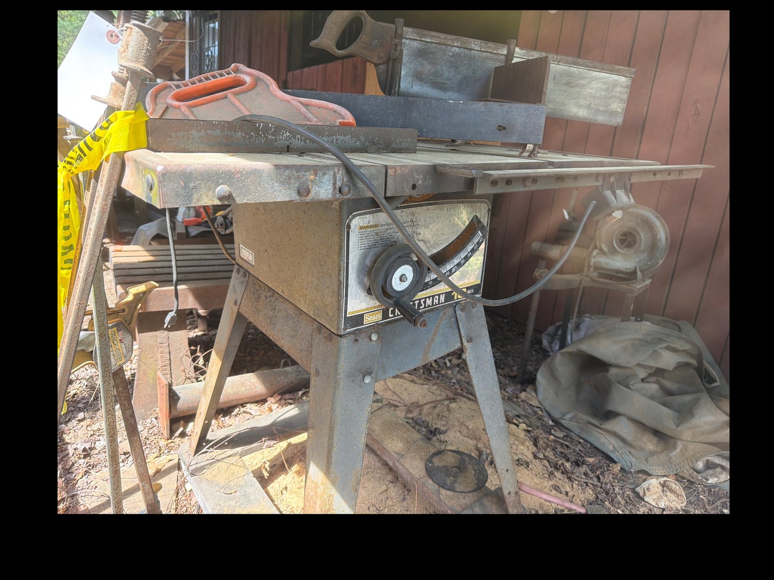Image for Table saw and tools