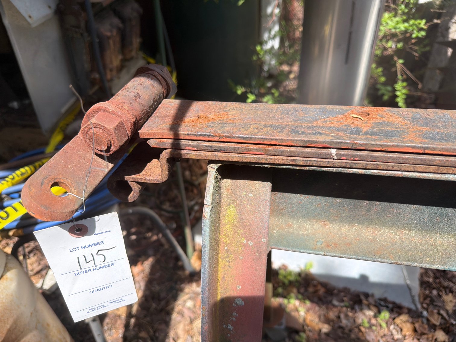 Image for Metal door hinges