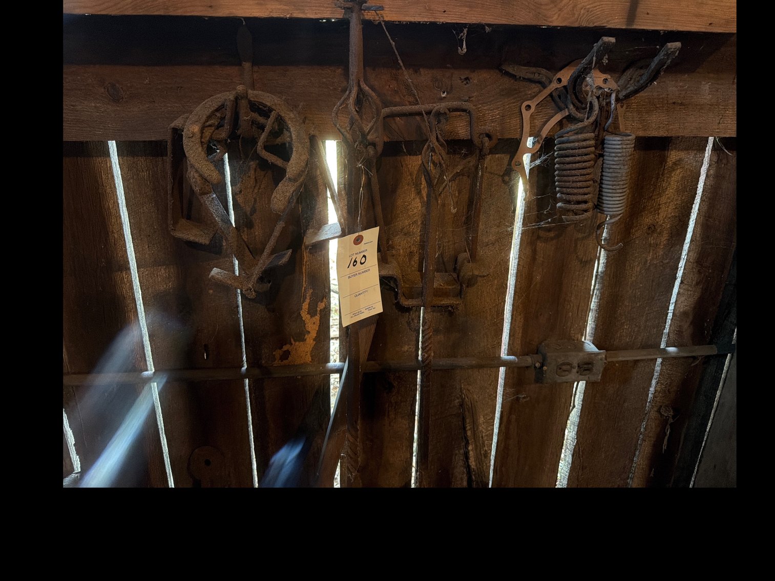 Image for Empty cabinets and items hanging on the wall