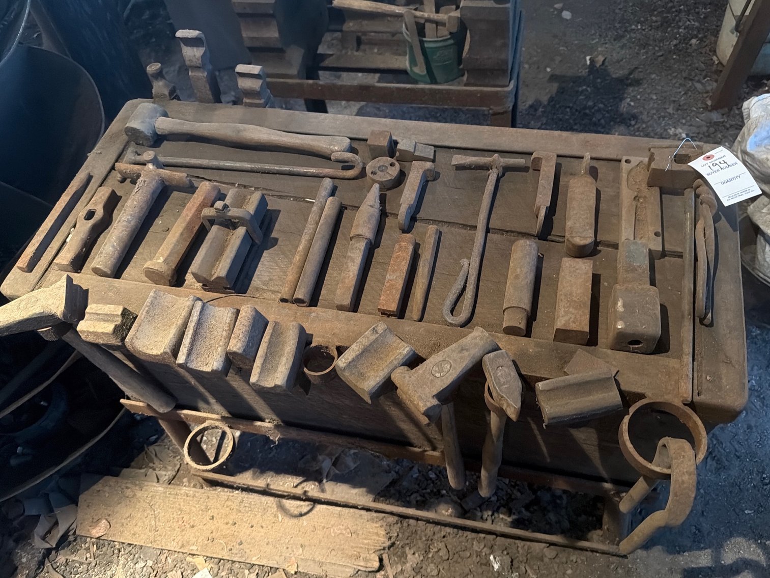 Image for Assorted tools and chest