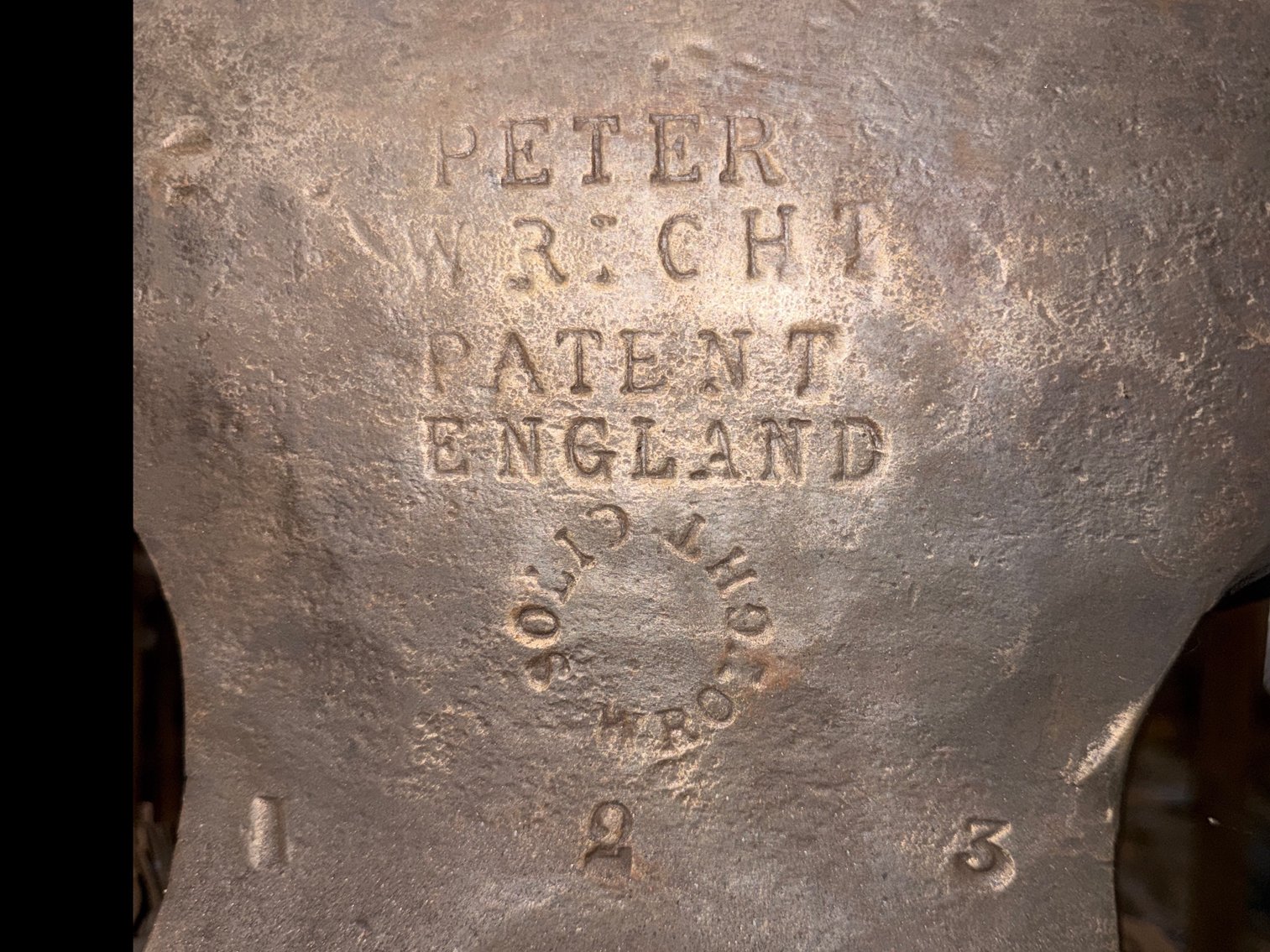Image for Peter Wright Anvil, bench and tools