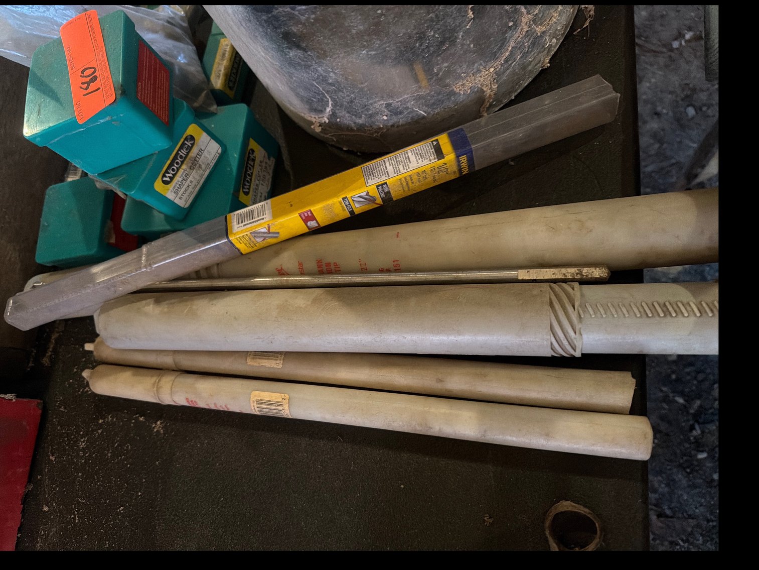 Image for Various drillbits and cutters