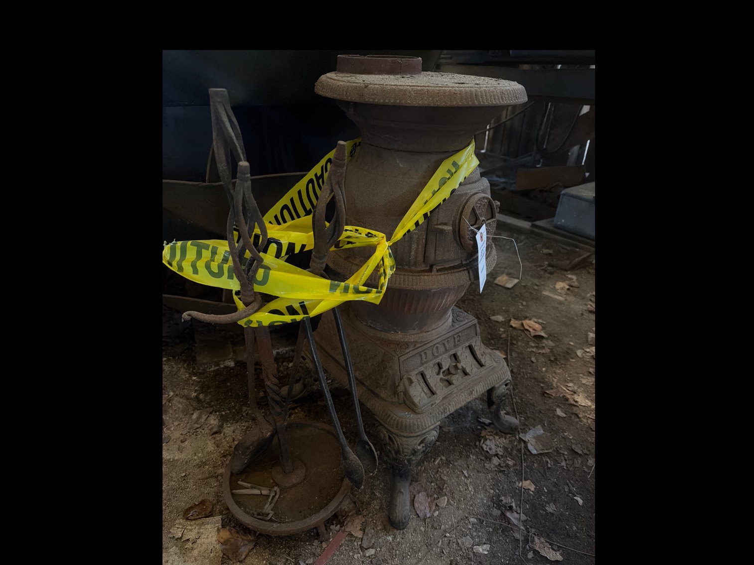 Image for Small coal stove 3’ tall