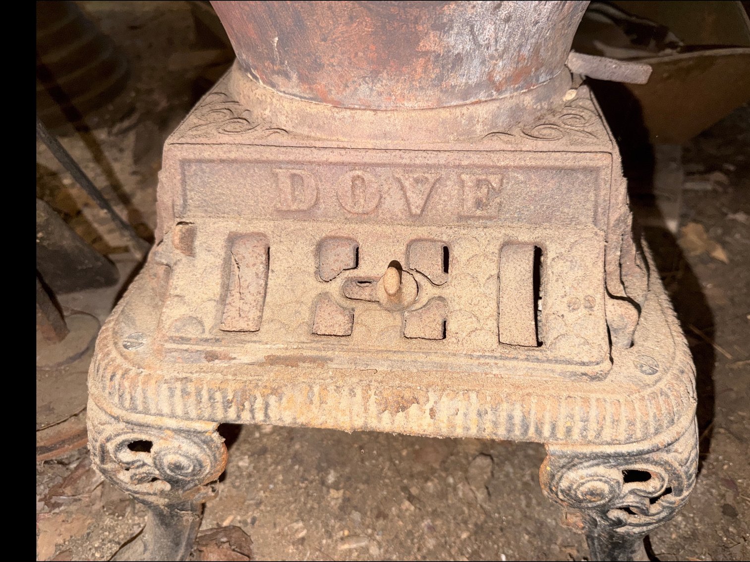 Image for Small coal stove 3’ tall