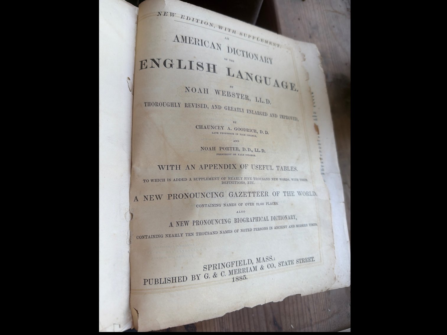 Image for American dictionary