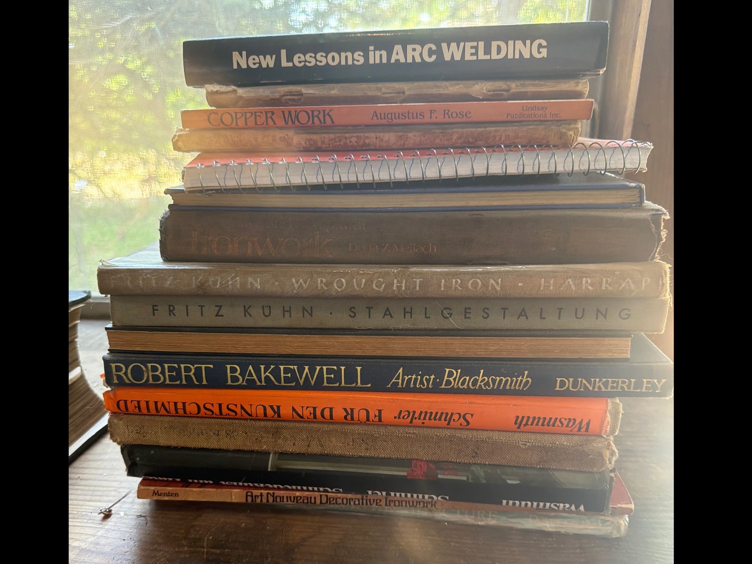 Image for Various books on welding and blacksmithIng