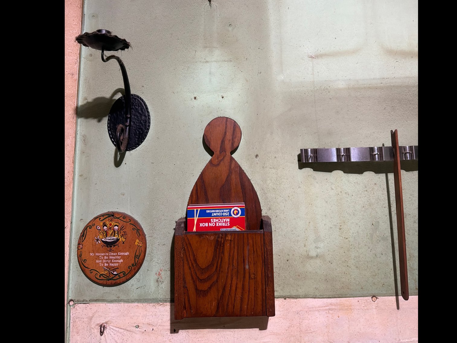 Image for Items hanging on the wall in the kitchen