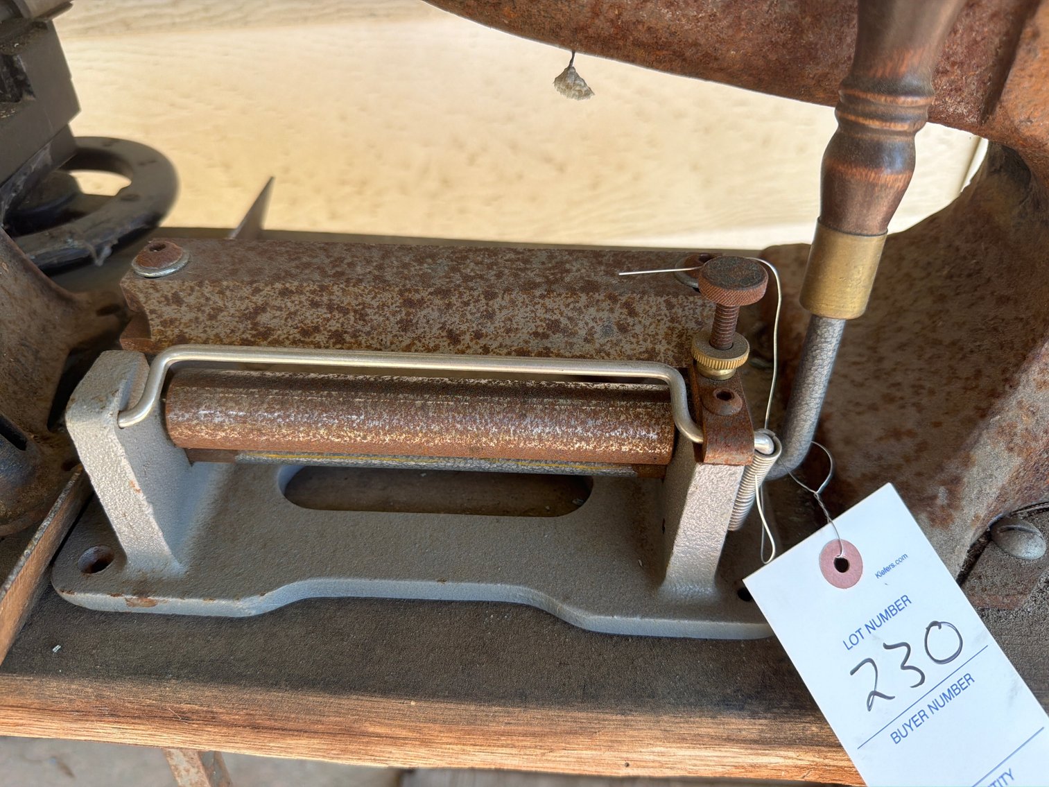 Image for Ample and other tools mounted on bench