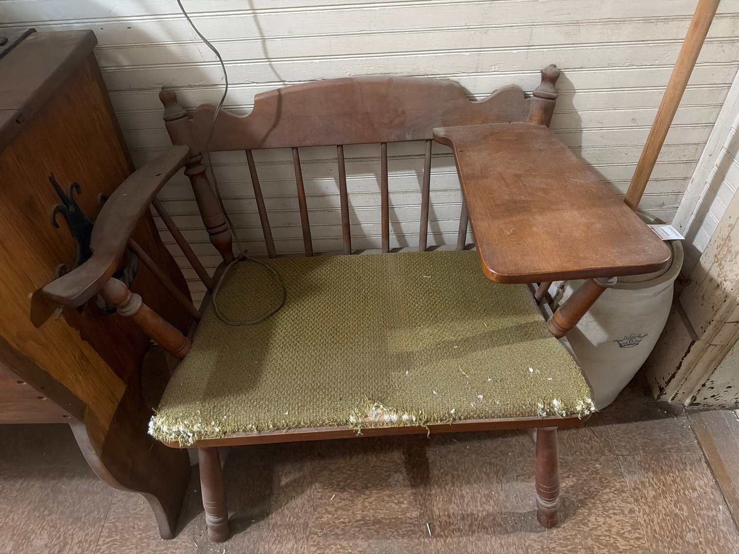 Image for Baskets and side bench