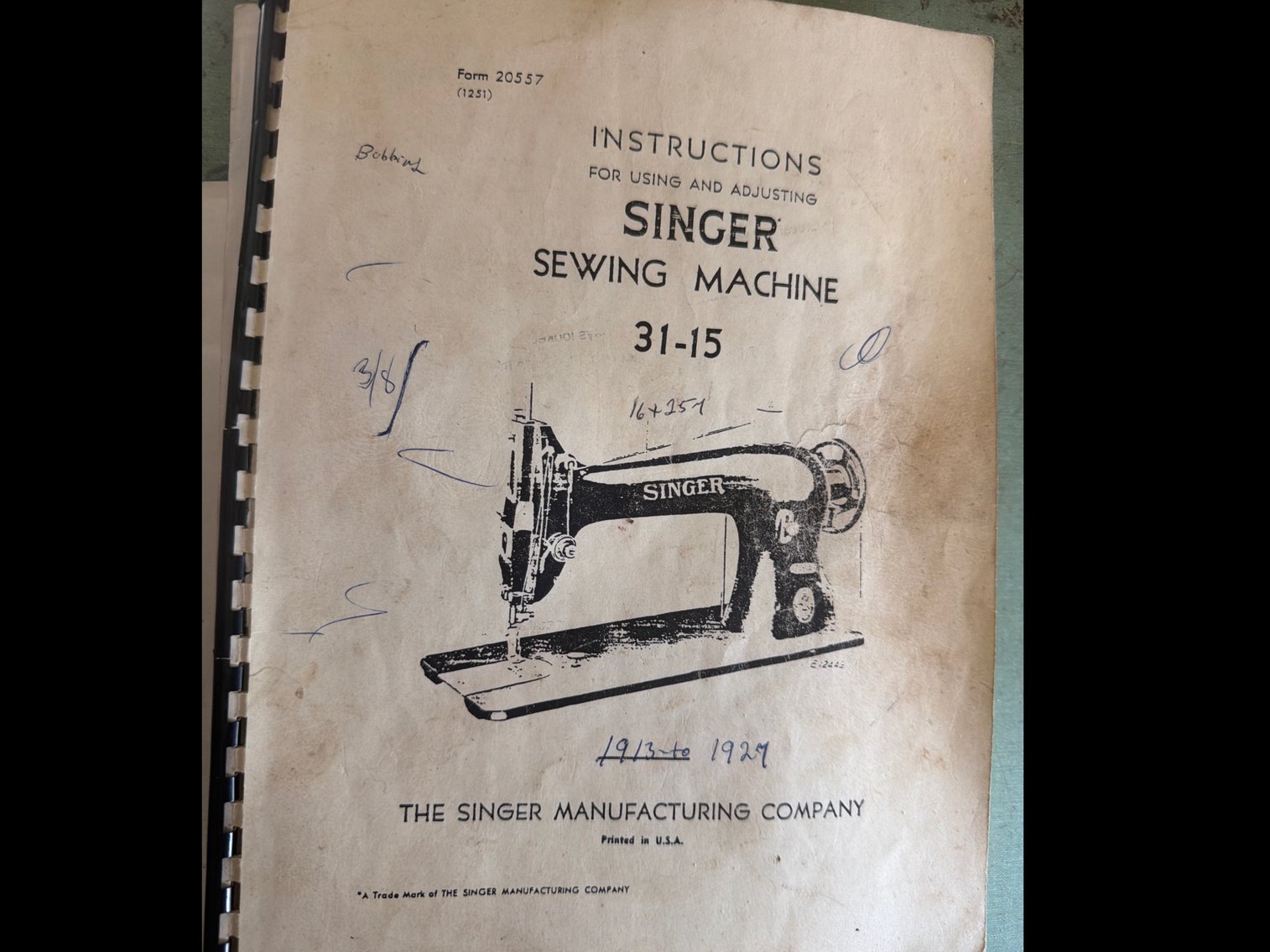 Image for Singer, sewing machine