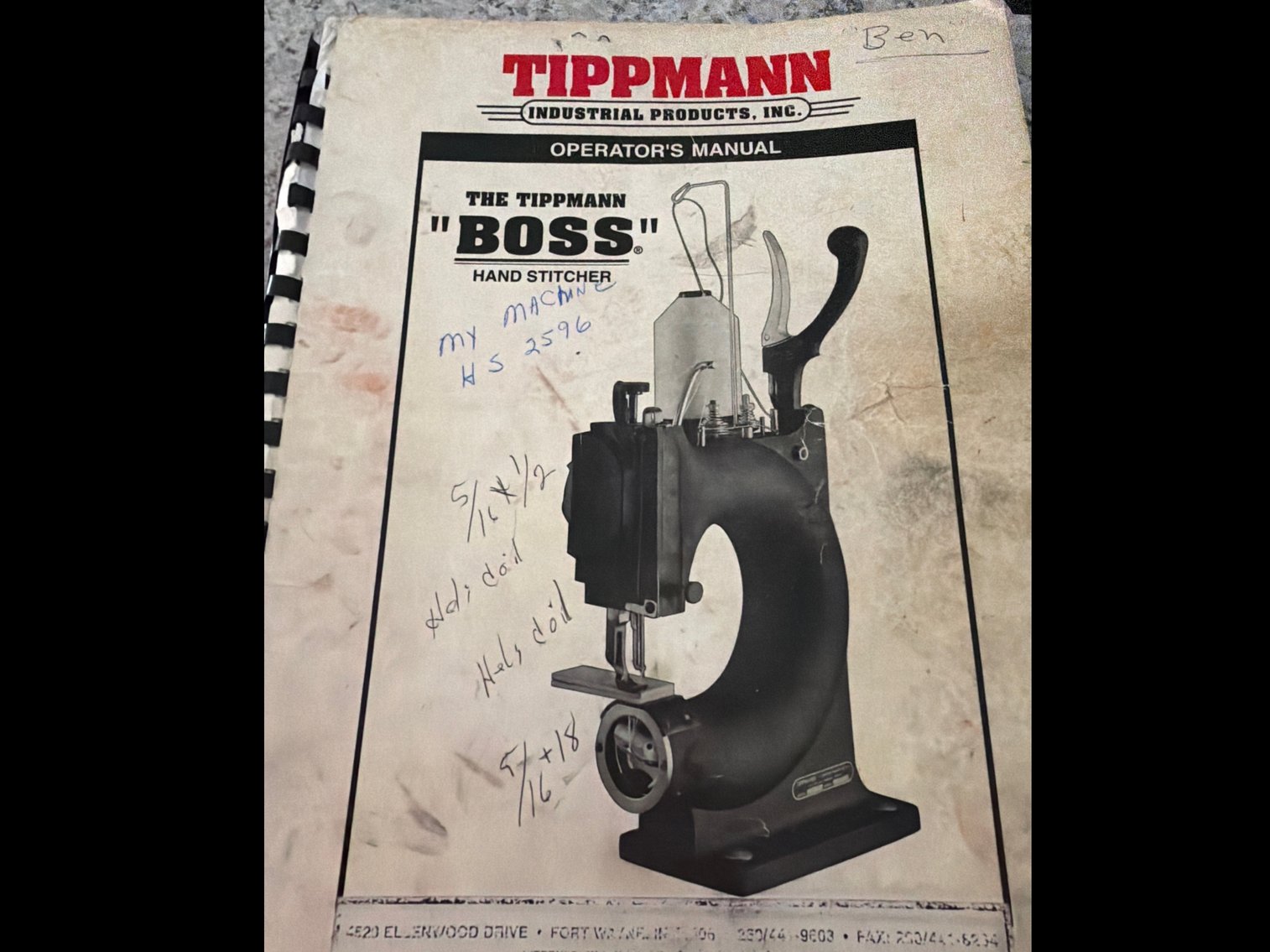 Image for The tippmann boss Hand stitcher