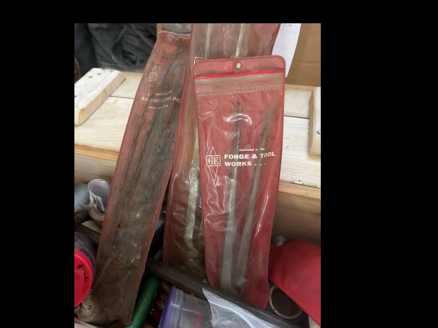 Image for Miscellaneous items and wood box
