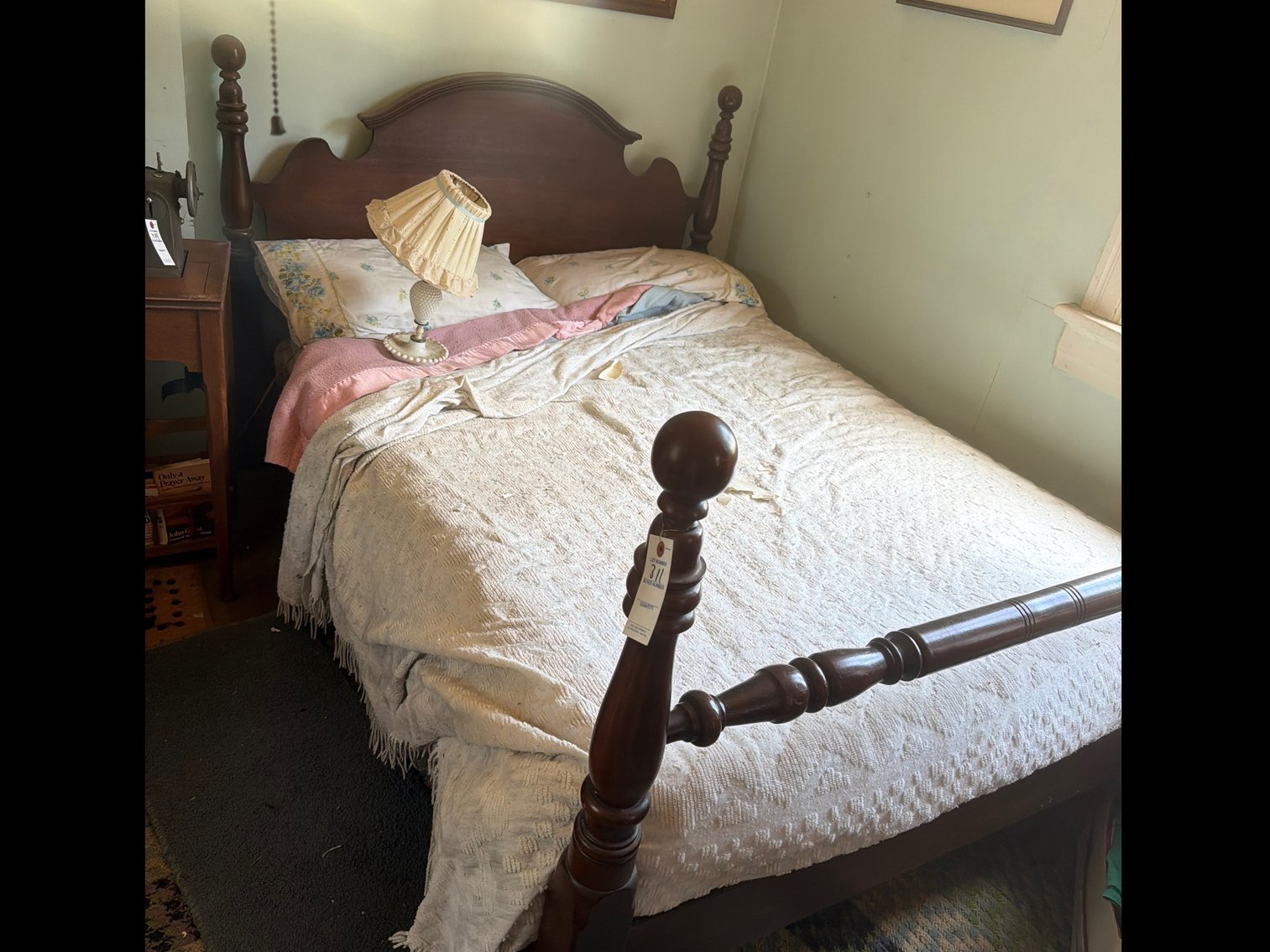 Image for Bedroom suit, bed, chest of drawers and dresser, no content setting on them
