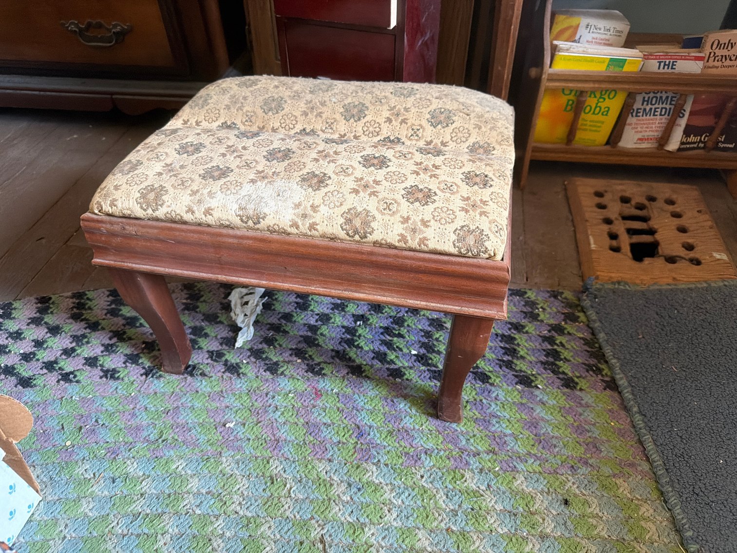 Image for Cabinets foot stool and magazine rack