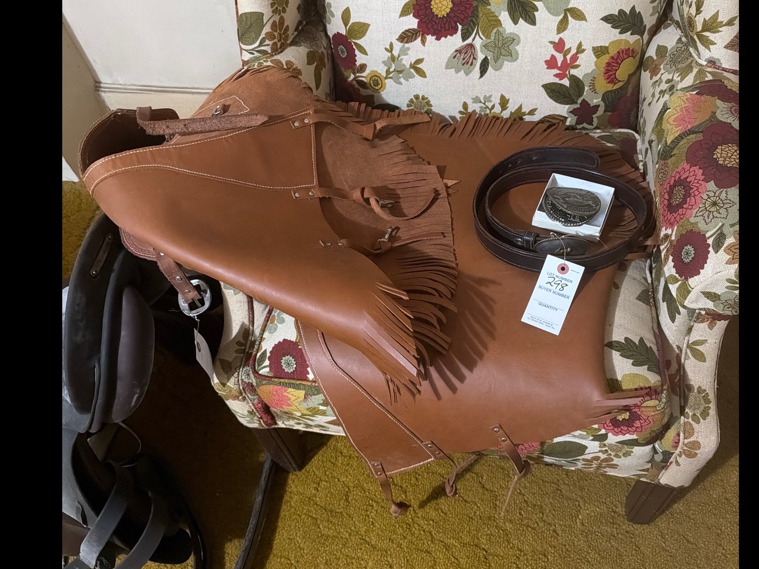 Image for Chaps and belt buckle