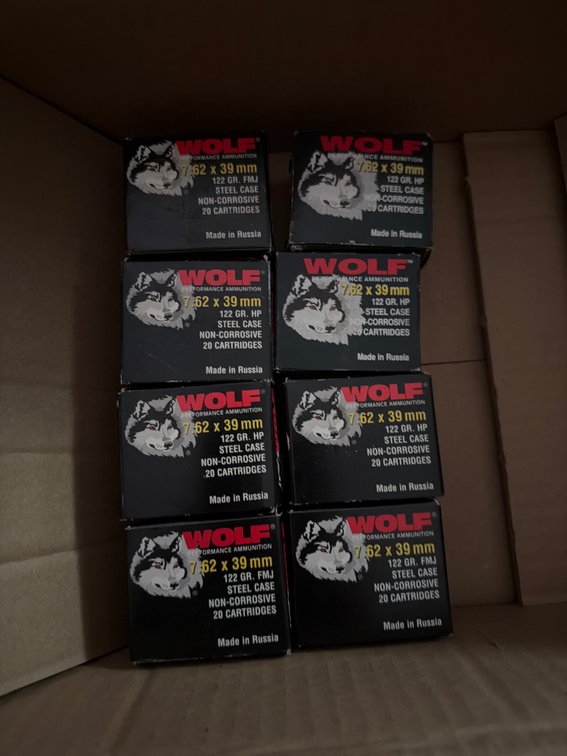 Image for 7.62 x 39 122 Gr HP