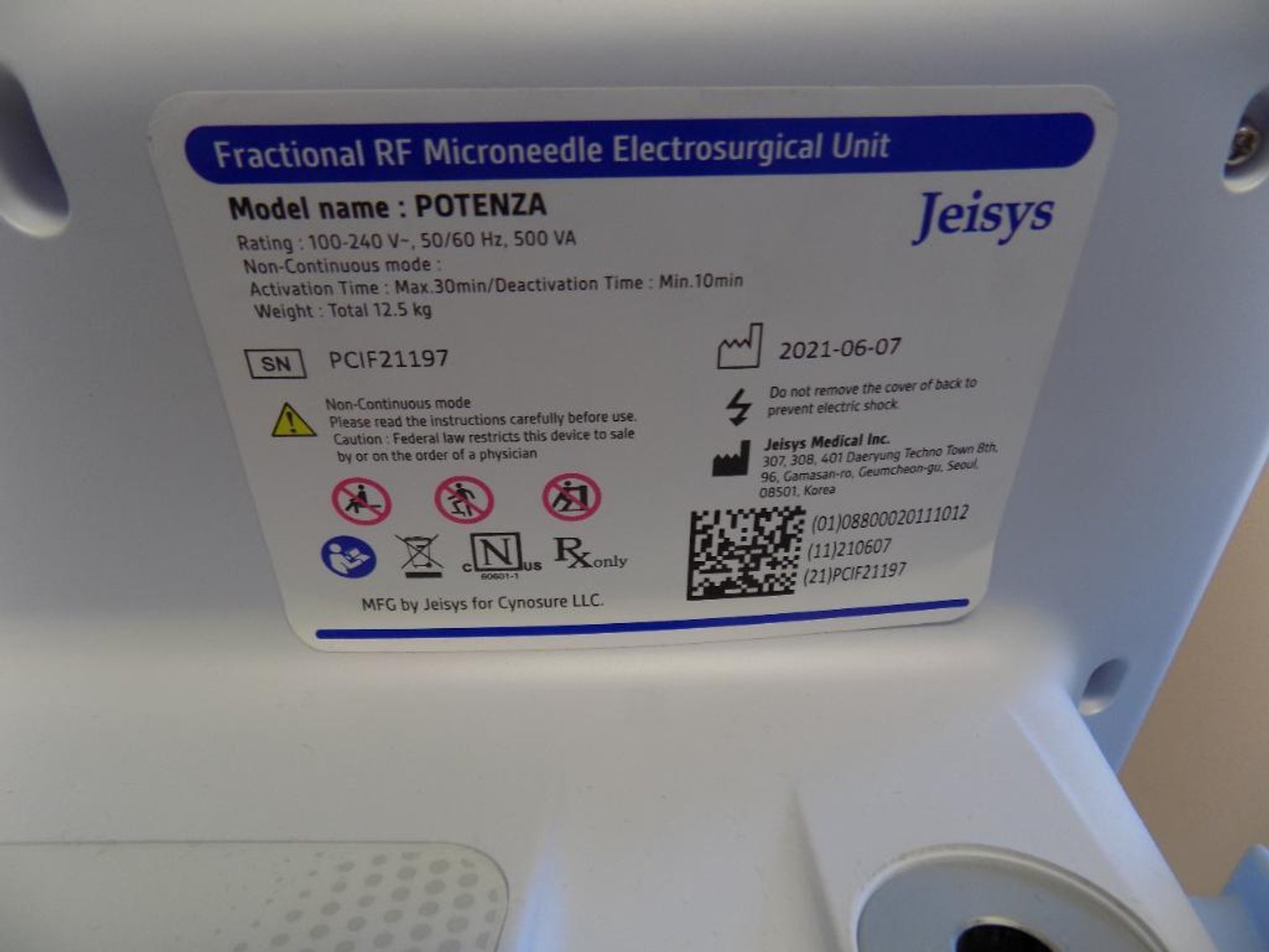 Image for Fractional RF Microneedle Electrosurgical Unit
