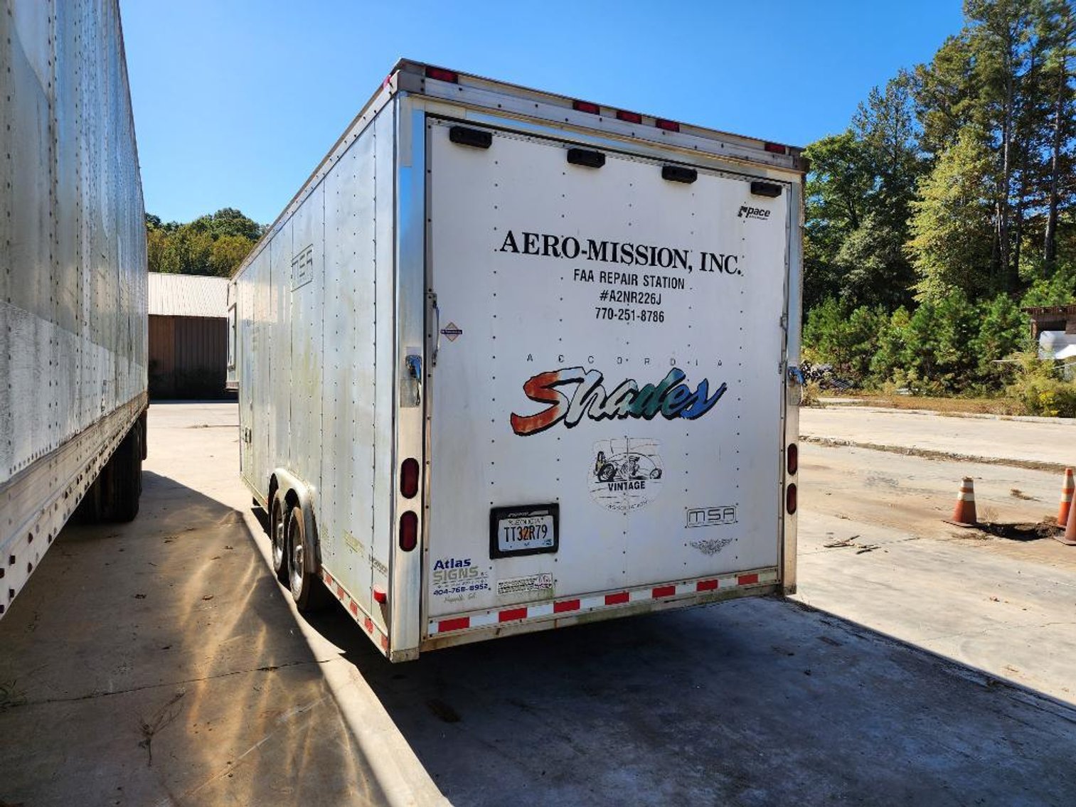 Image for Cat Loader & Pace Enclosed Trailer
