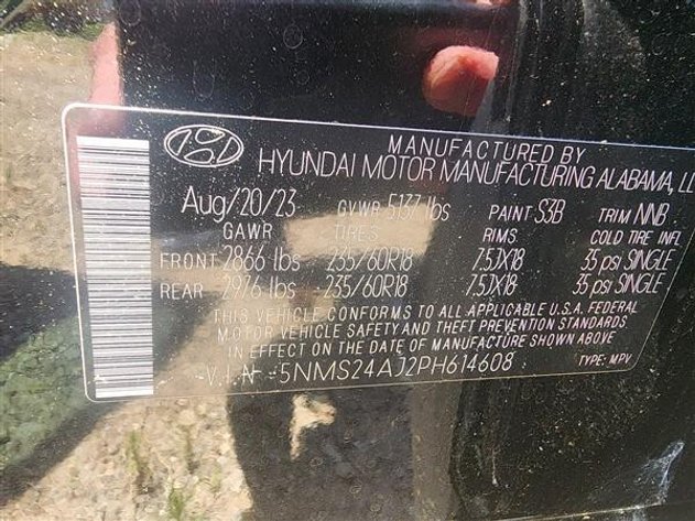 Image for 2023 Hyundai Santa Fe