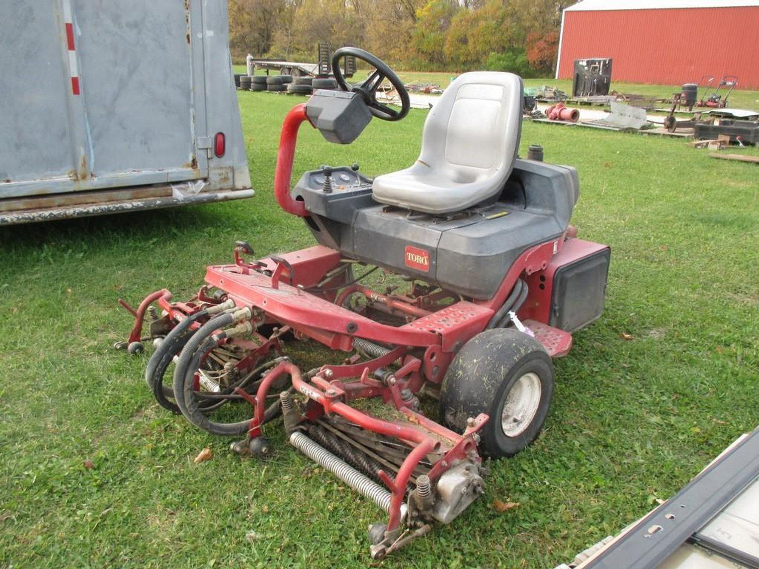 Image for Commercial mower, Coins, WWII Collectibles and New Fabric
