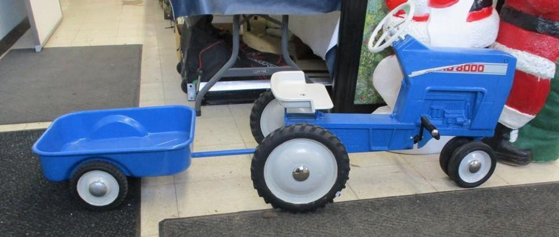 Image for Pedal Tractor, Cast Iron Toys, Christmas and Collectibles (light green tag)