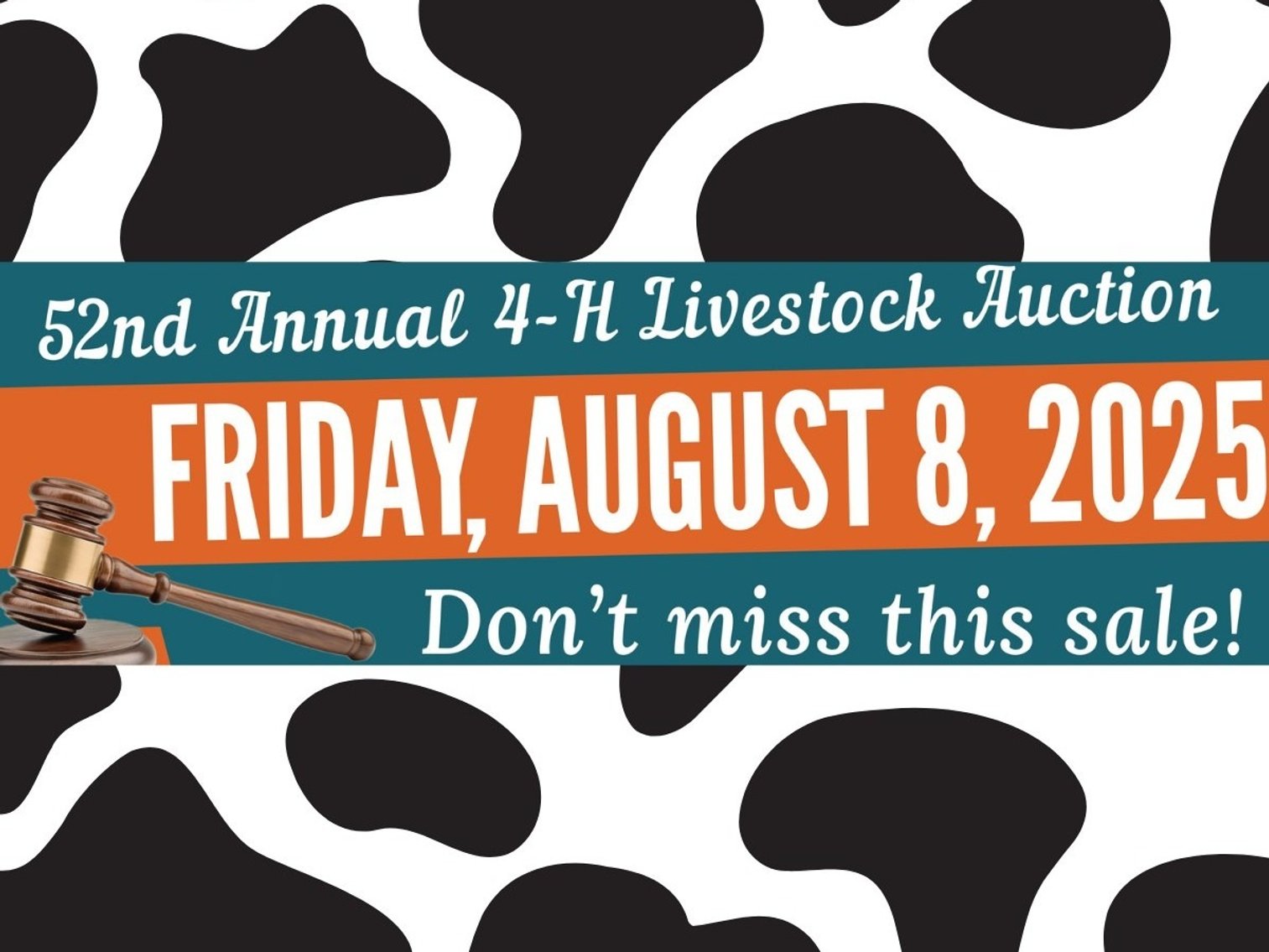 Image for 52nd Annual 4-H Livestock Auction-Live Auction!