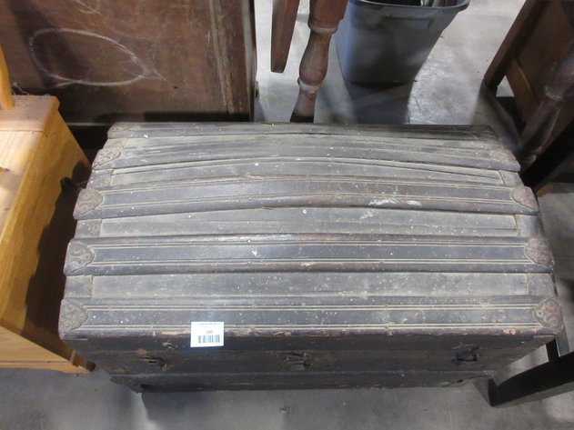 Image for Antique dome top trunk