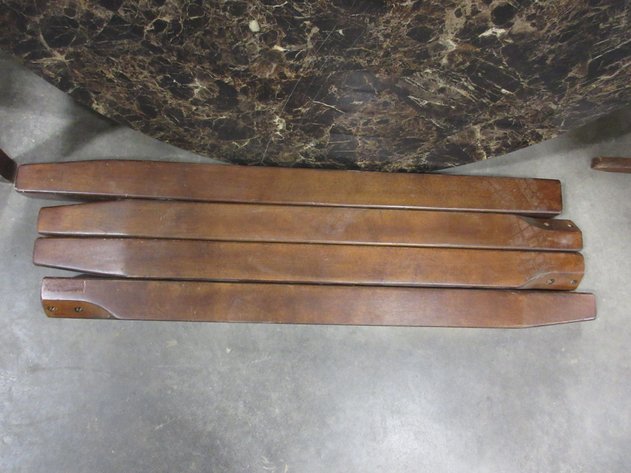 Image for Faux marble round table, legs need attaching