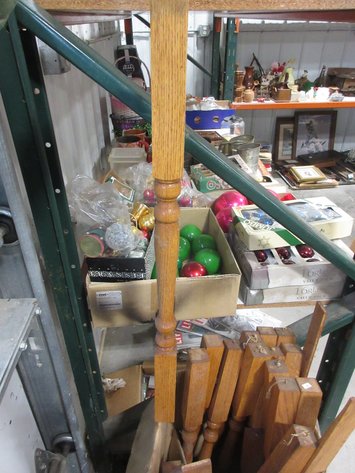 Image for Box of oak spindles