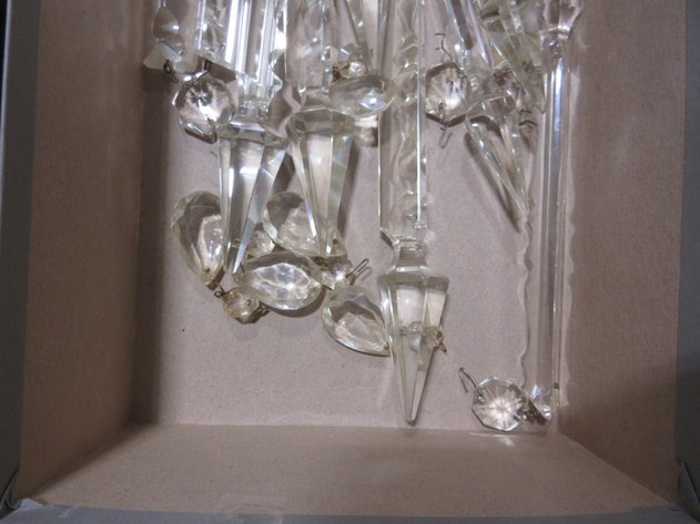 Image for Box of chandelier crystals