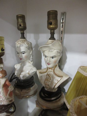 Image for Porcelain table lamp group