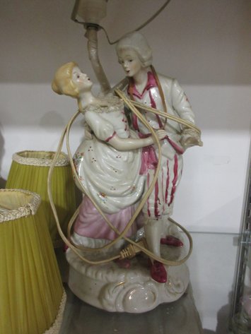 Image for Porcelain table lamp group