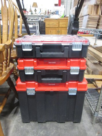 Image for (4) Piece Craftsman tool box set