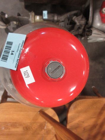 Image for Coin operated gumball machine on stand