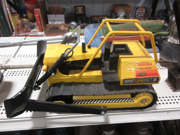 Image for Tonka Turbo Diesel bull dozer