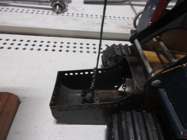 Image for Tonka pressed steel crane, has been painted