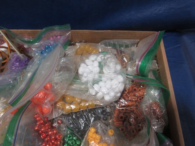 Image for Flat of craft beads
