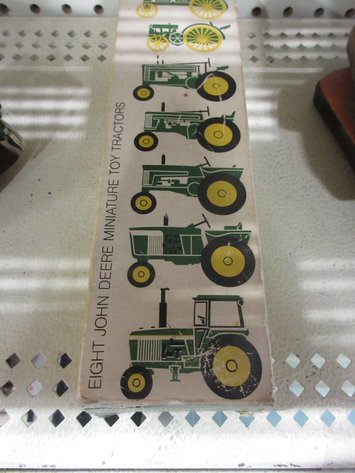 Image for Ertl (8) piece John Deere miniature tractors