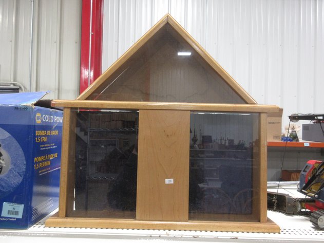 Image for Wooden display for Veteran Memorial Flags
