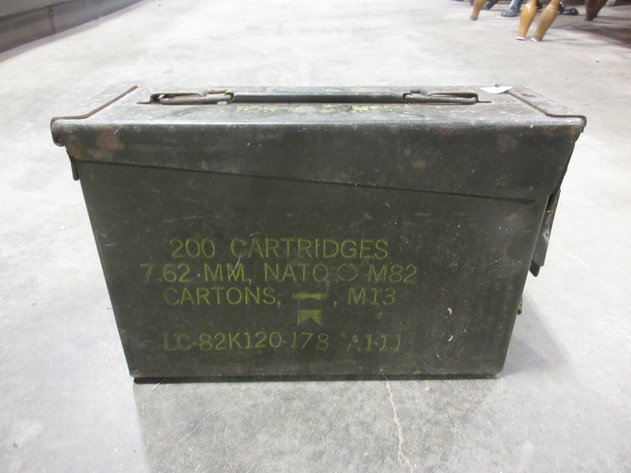 Image for Metal Army ammo can